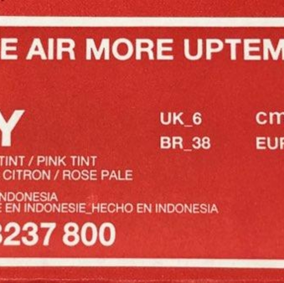 Nike Air More Uptempo - Picture 6 of 6